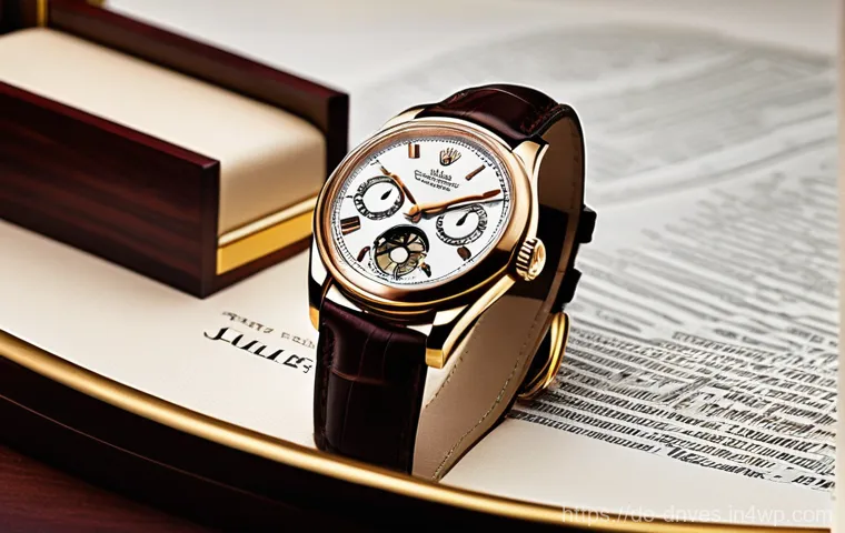 가장 인기 있는 수집품 투자 유형 - **Prompt for "Timeless Elegance at the Wrist: Luxury Watches as an Investment"**
"A sophisticate...